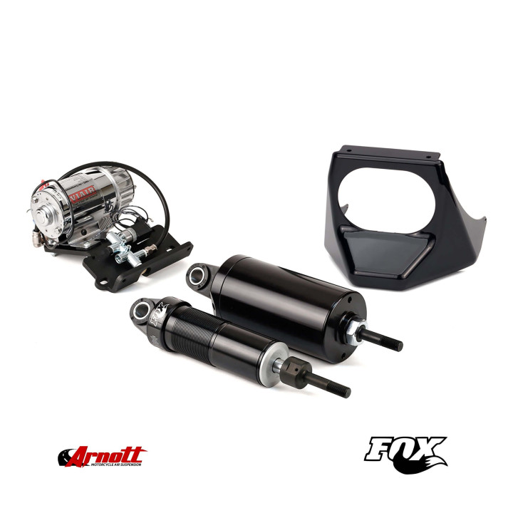 Det bedste Luftaffjedring HD Softail Arnott MC-2908 (BLACK) ⏩ Harley Davidson