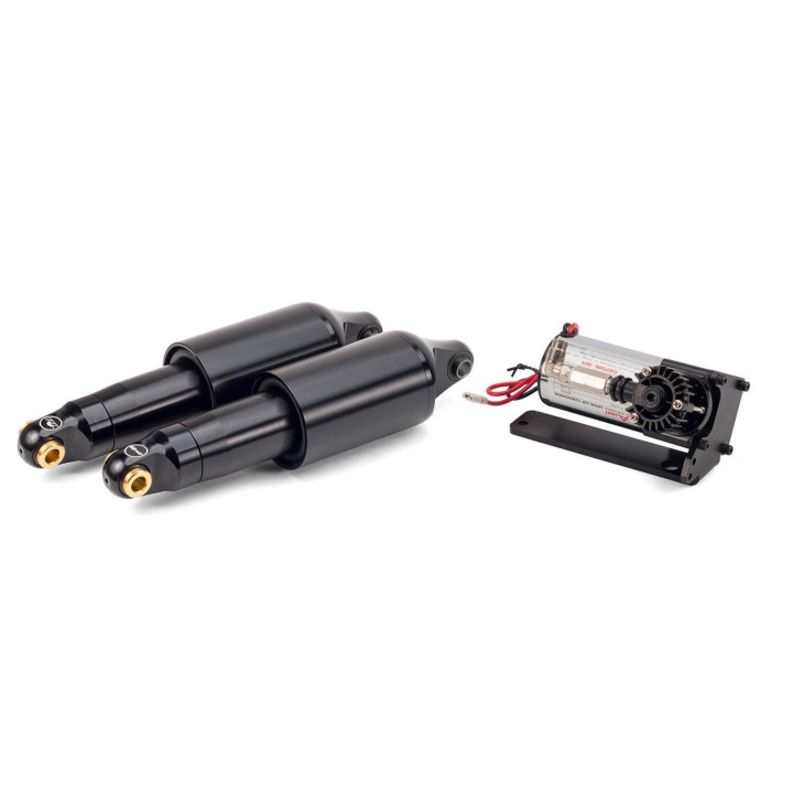 The best Indian Scout Ultimate Ride Kit Arnott Fox MC-2992 (BLACK) for Indian ✅ luftfjädring24