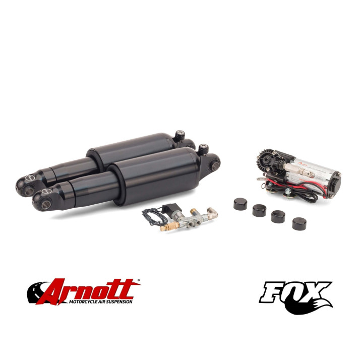 The best HD VRod Ultimate Ride Kit wRebound Arnott MC-3110 B for Harley Davidson ✅ luftfjädring24