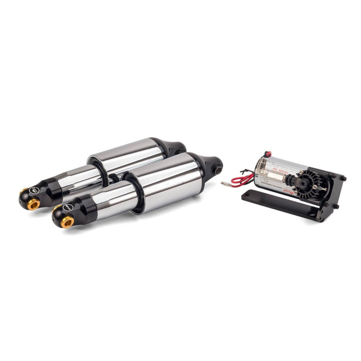 Det bedste luftaffjedring Indian Scout Arnott Fox MC-2993 (Chrome)  ⏩ Indian