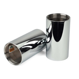 The best Ultimate & Smooth Ride Shock Can Kit, Chrome for Select MC Make ✅ luftfjädring24