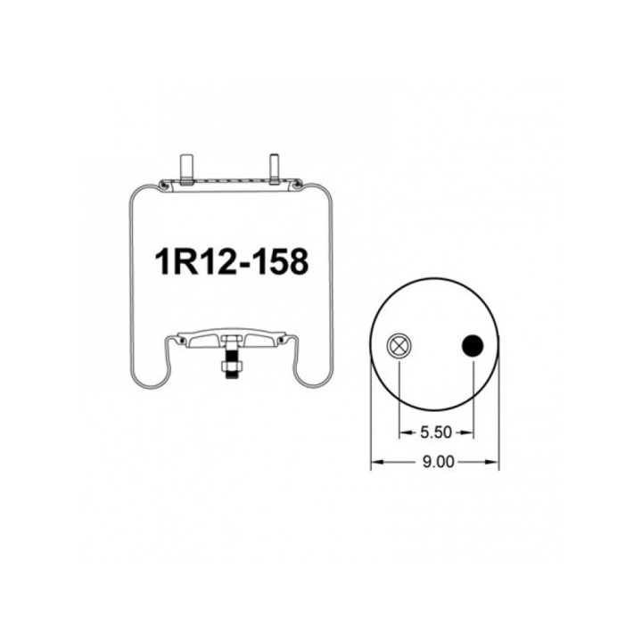 The best Goodyear 1R12-158 Air Spring for Air Spring ✅ luftfjädring24