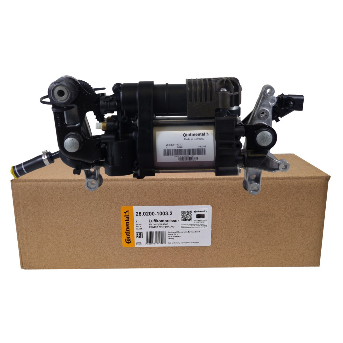 Air Compressor Touareg II 7P5 Continental | Luftfjadring24.se