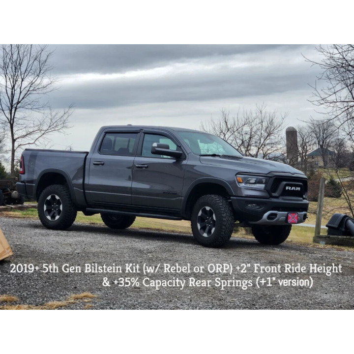 The best 2019+ 5th Gen Ram 1500 DT Bilstein 5100 Conversion Kit for Coil Conversion Kit ✅ luftfjädring24