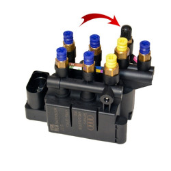 Luftaffjedring Valve Block TESLA S & X RAPA 102791900B