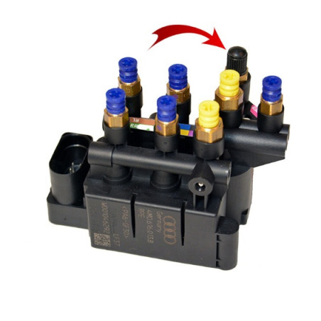 Luftaffjedring Valve Block TESLA S & X RAPA 102791900B